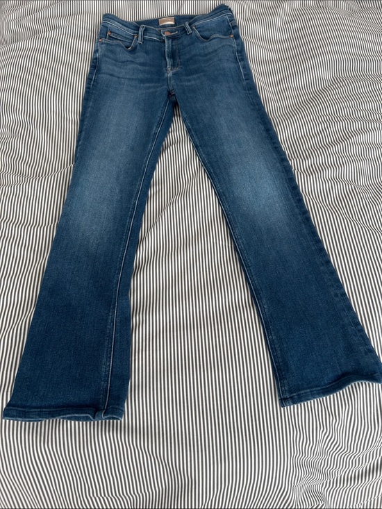 MOTHER Denim - MOTHER The Runway Indigo Flare Wide-Leg Jeans